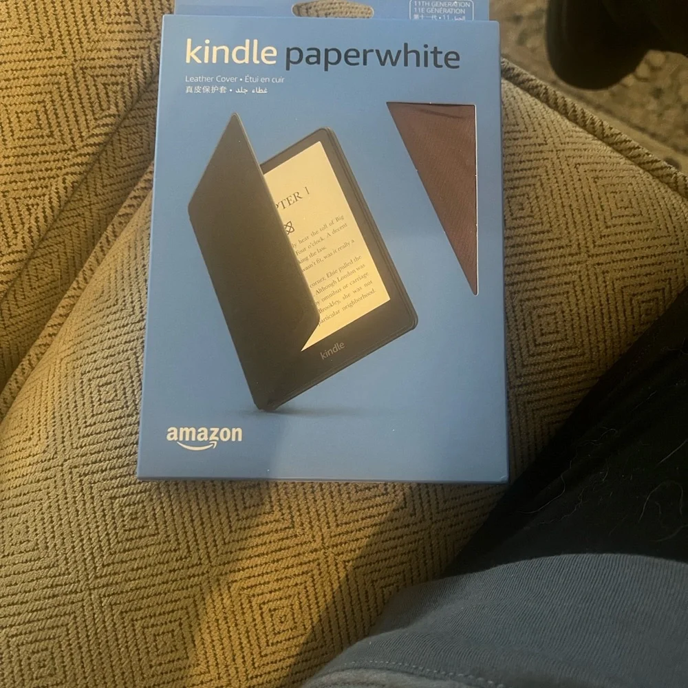 Amazon Kindle Paperwhite Leather Cover - Merlot